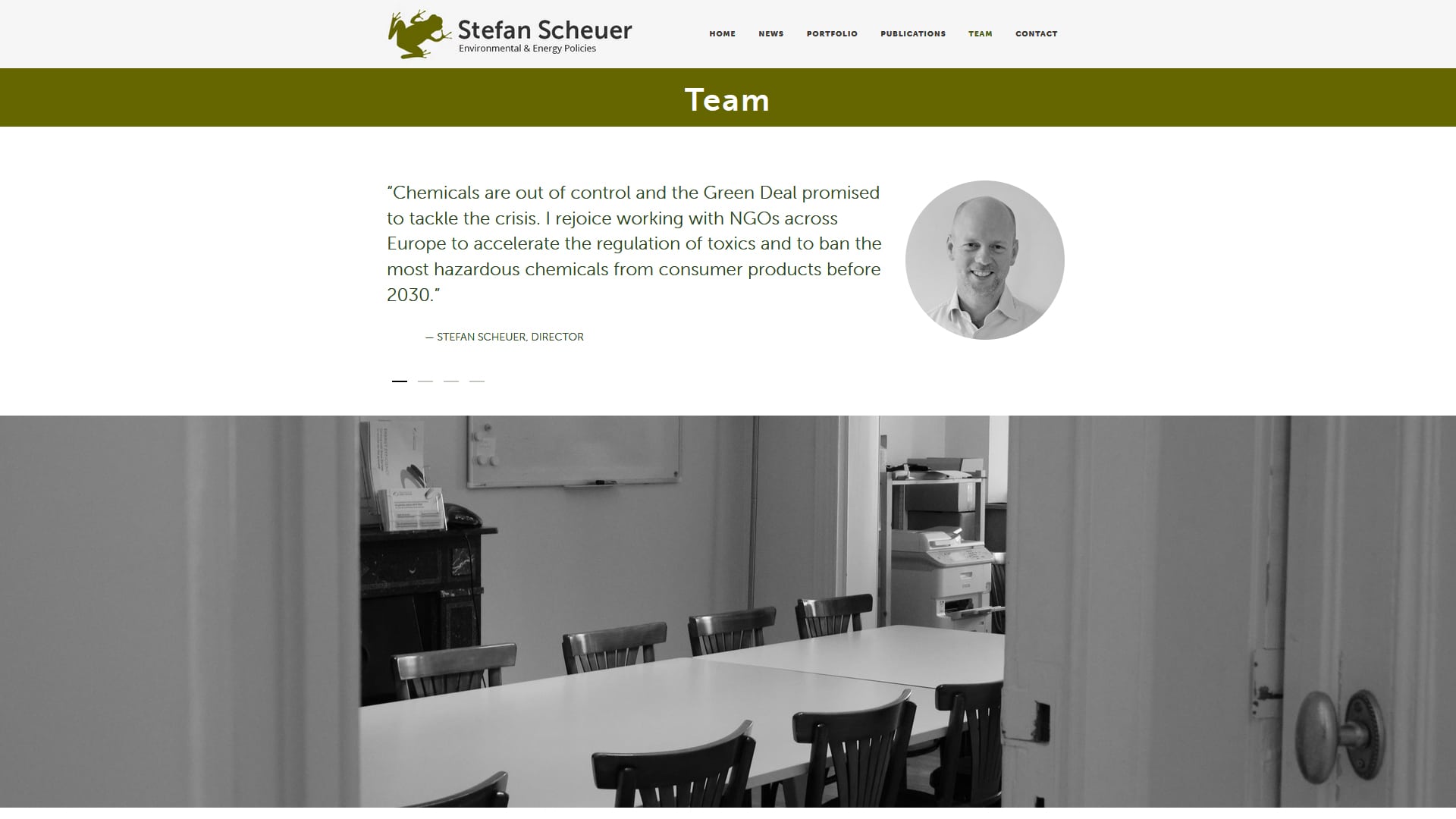 Stefan Scheuer website